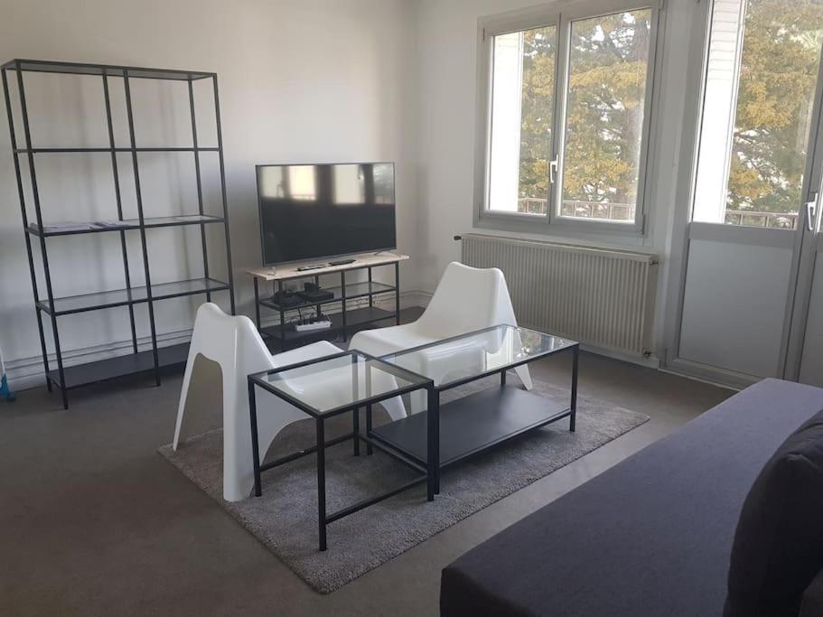 Appartement Calme 3 Chambres Avec Lit Double Wifi - Parking Facile Vandoeuvre-lès-Nancy Eksteriør bilde